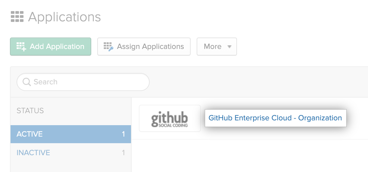 GitHub Enterprise Cloud 在 Okta 中的应用