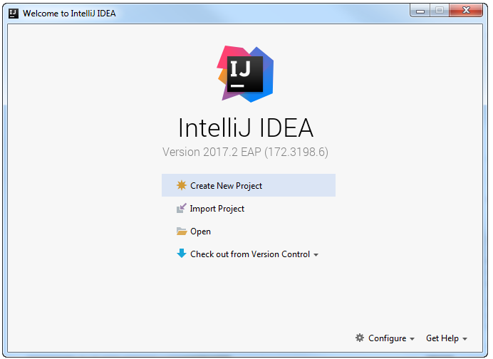 IntelliJ IDEA 教程 在 IntelliJ IDEA 开始一个项目